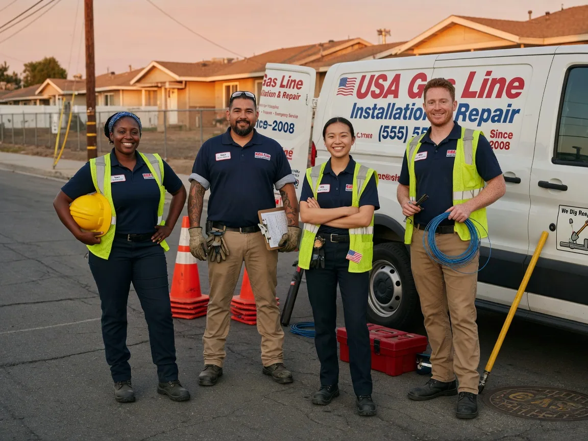 Gas Line Installation company in Buda, IL